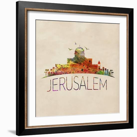 Jerusalem-Mark Ashkenazi-Framed Giclee Print