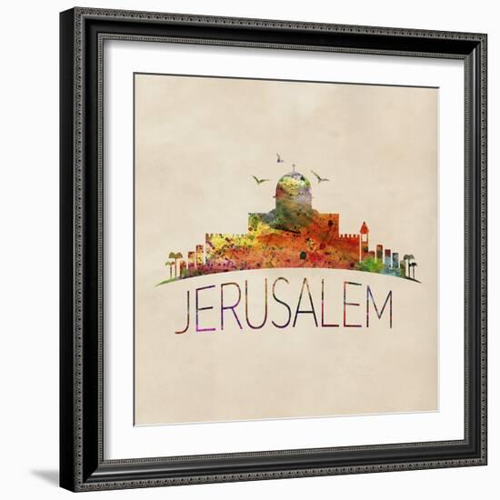 Jerusalem-Mark Ashkenazi-Framed Giclee Print