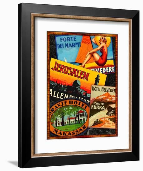 Jerusalem-Kate Ward Thacker-Framed Giclee Print