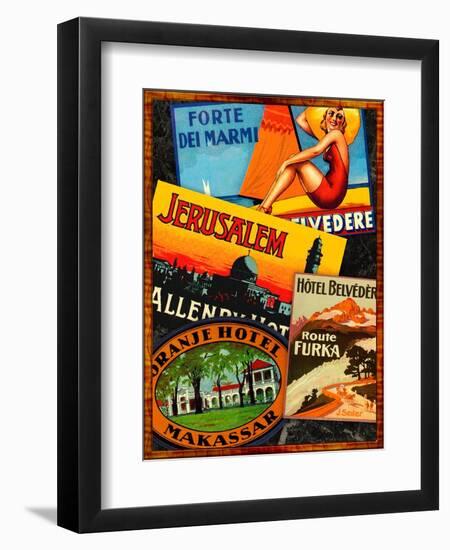 Jerusalem-Kate Ward Thacker-Framed Giclee Print