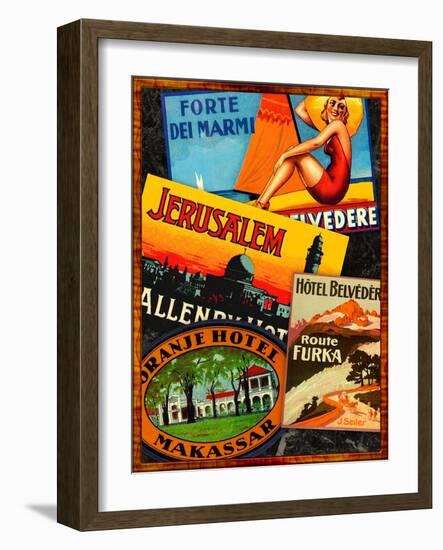 Jerusalem-Kate Ward Thacker-Framed Giclee Print