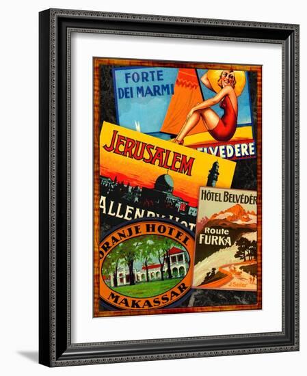 Jerusalem-Kate Ward Thacker-Framed Giclee Print