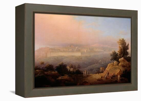 Jerusalem-Maxim Nikiphorovich Vorobyev-Framed Premier Image Canvas