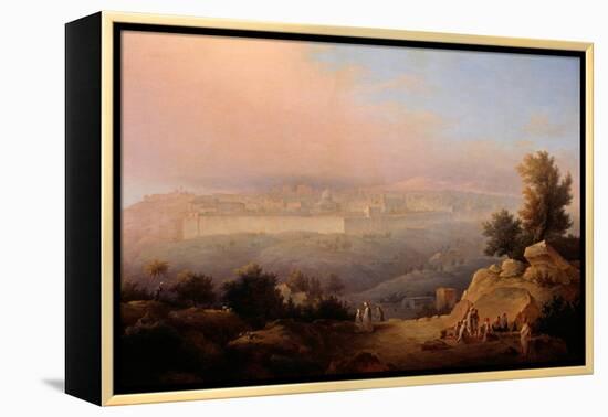 Jerusalem-Maxim Nikiphorovich Vorobyev-Framed Premier Image Canvas