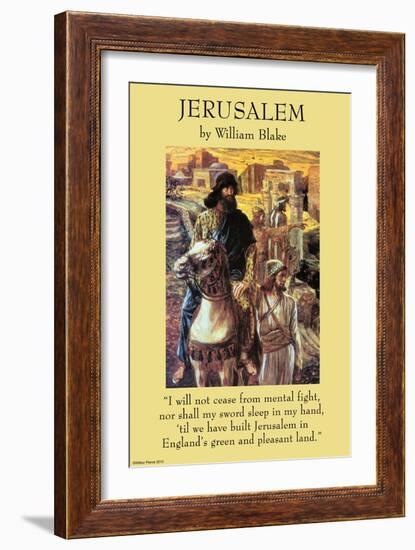 Jerusalem-William Blake-Framed Art Print