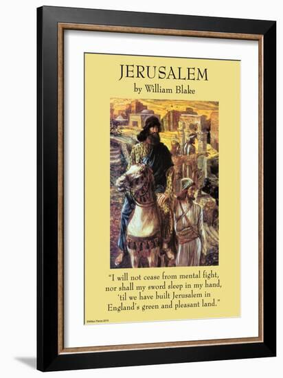 Jerusalem-William Blake-Framed Art Print