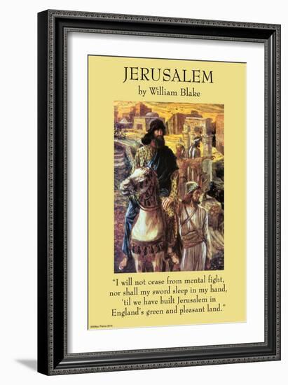 Jerusalem-William Blake-Framed Art Print