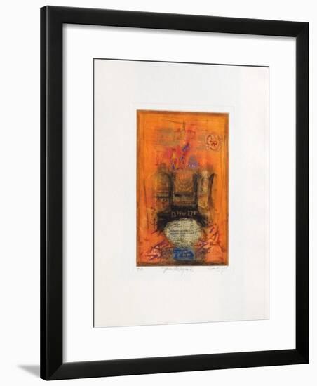 Jerushalayim I-Nissan Engel-Framed Premium Edition