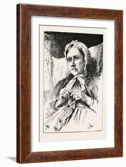 Jess, from a Window in Thrums, 1893-William Brassey Hole-Framed Giclee Print