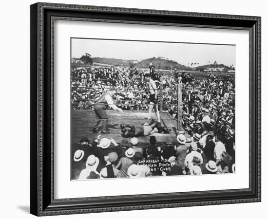 Jess Willard (1883-1968)-null-Framed Giclee Print