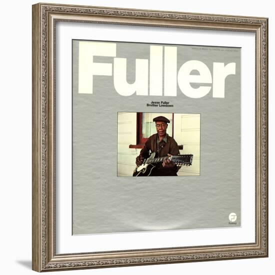 Jesse Fuller - Brother Lowdown-null-Framed Art Print