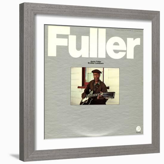 Jesse Fuller - Brother Lowdown-null-Framed Art Print