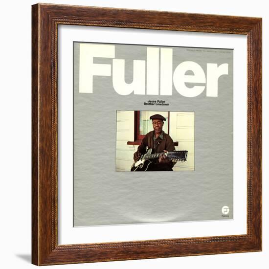 Jesse Fuller - Brother Lowdown-null-Framed Art Print