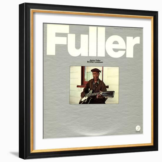 Jesse Fuller - Brother Lowdown-null-Framed Art Print