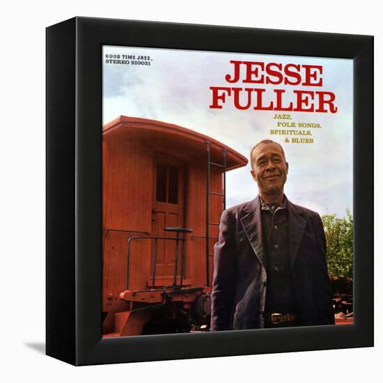 Jesse Fuller - Jazz, Folk Songs, Spirituals and Blues-null-Framed Stretched Canvas