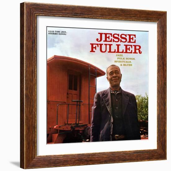 Jesse Fuller - Jazz, Folk Songs, Spirituals and Blues-null-Framed Art Print