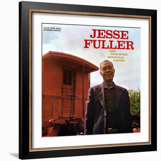 Jesse Fuller - Jazz, Folk Songs, Spirituals and Blues-null-Framed Art Print