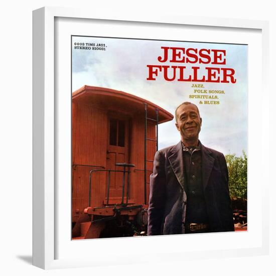 Jesse Fuller - Jazz, Folk Songs, Spirituals and Blues-null-Framed Art Print