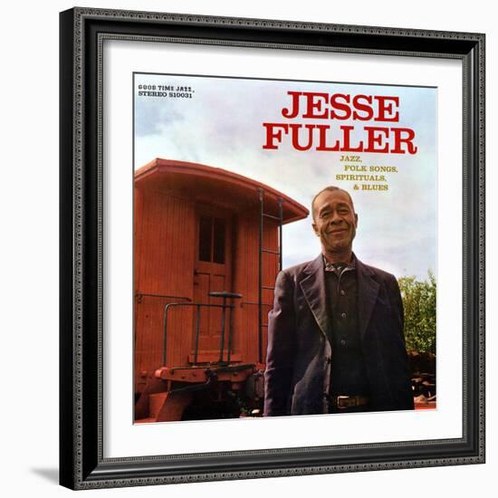 Jesse Fuller - Jazz, Folk Songs, Spirituals and Blues-null-Framed Art Print