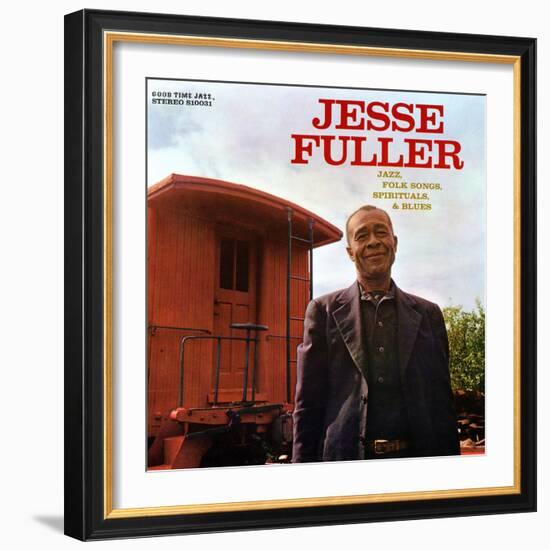 Jesse Fuller - Jazz, Folk Songs, Spirituals and Blues-null-Framed Art Print