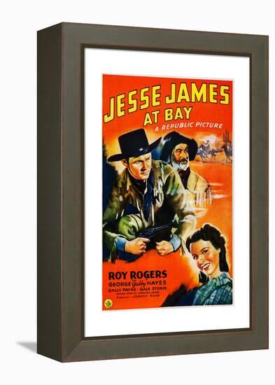 Jesse James at Bay-null-Framed Stretched Canvas