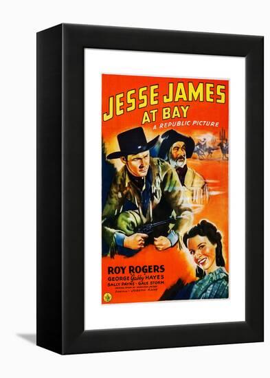 Jesse James at Bay-null-Framed Stretched Canvas