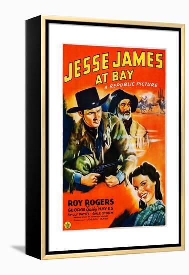 Jesse James at Bay-null-Framed Stretched Canvas