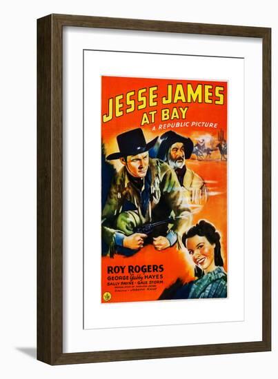 Jesse James at Bay-null-Framed Art Print