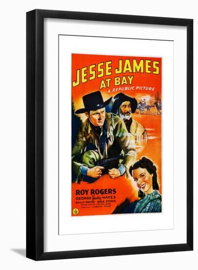 Jesse James at Bay-null-Framed Art Print