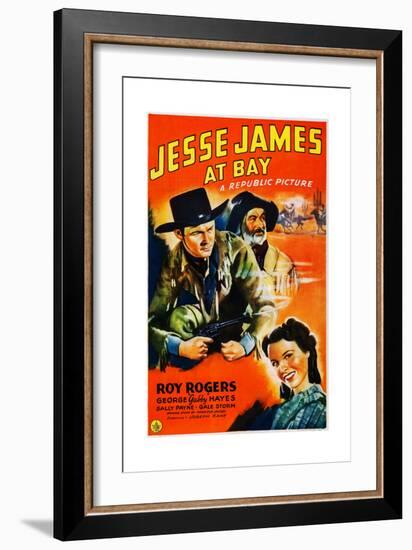 Jesse James at Bay-null-Framed Art Print