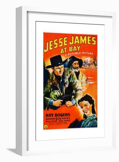 Jesse James at Bay-null-Framed Art Print