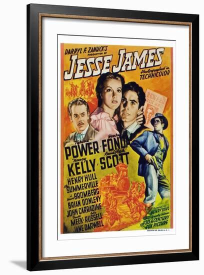 Jesse James-null-Framed Art Print