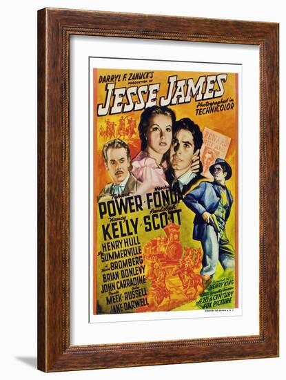 Jesse James-null-Framed Art Print