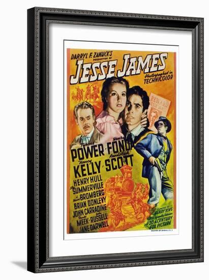 Jesse James-null-Framed Art Print