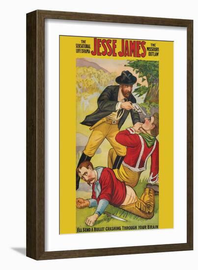 Jesse James-null-Framed Art Print