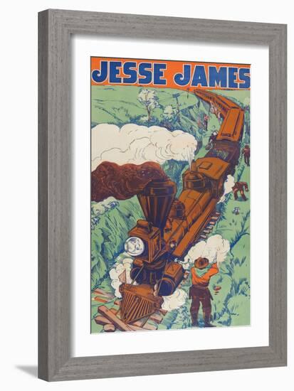 Jesse James-null-Framed Art Print