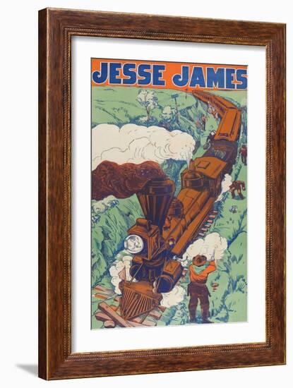 Jesse James-null-Framed Art Print