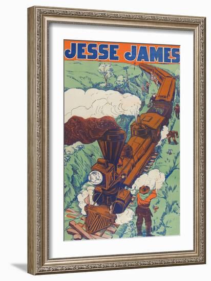 Jesse James-null-Framed Premium Giclee Print