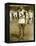 Jesse Owens at the Berlin Olympics, 1936-null-Framed Premier Image Canvas