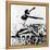 Jesse Owens, Winner of 4 Gold Medals at 1936 Olympics in Berlin-null-Framed Stretched Canvas