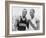 Jesse Owens with Ralph Metcalfe-null-Framed Photo