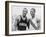 Jesse Owens with Ralph Metcalfe-null-Framed Photo