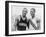 Jesse Owens with Ralph Metcalfe-null-Framed Photo