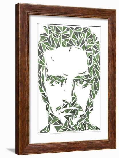 Jesse Pinkman-Cristian Mielu-Framed Art Print