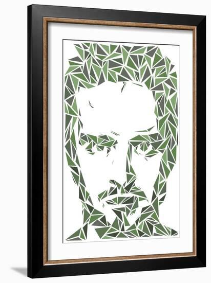 Jesse Pinkman-Cristian Mielu-Framed Art Print