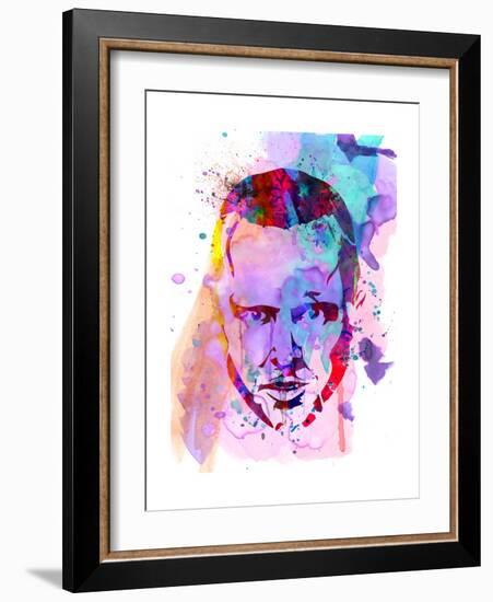 Jesse Watercolor-Anna Malkin-Framed Premium Giclee Print