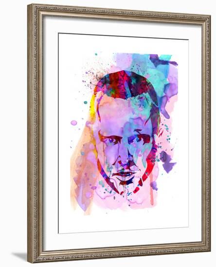 Jesse Watercolor-Anna Malkin-Framed Art Print