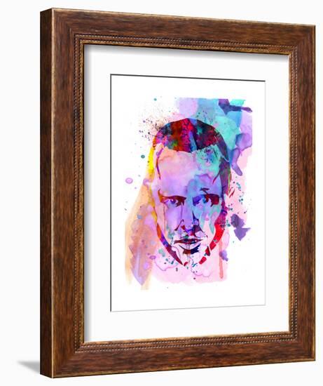 Jesse Watercolor-Anna Malkin-Framed Art Print