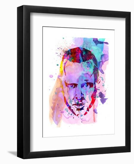 Jesse Watercolor-Anna Malkin-Framed Art Print