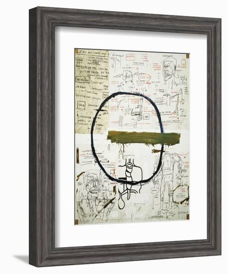 Jesse-Jean-Michel Basquiat-Framed Giclee Print